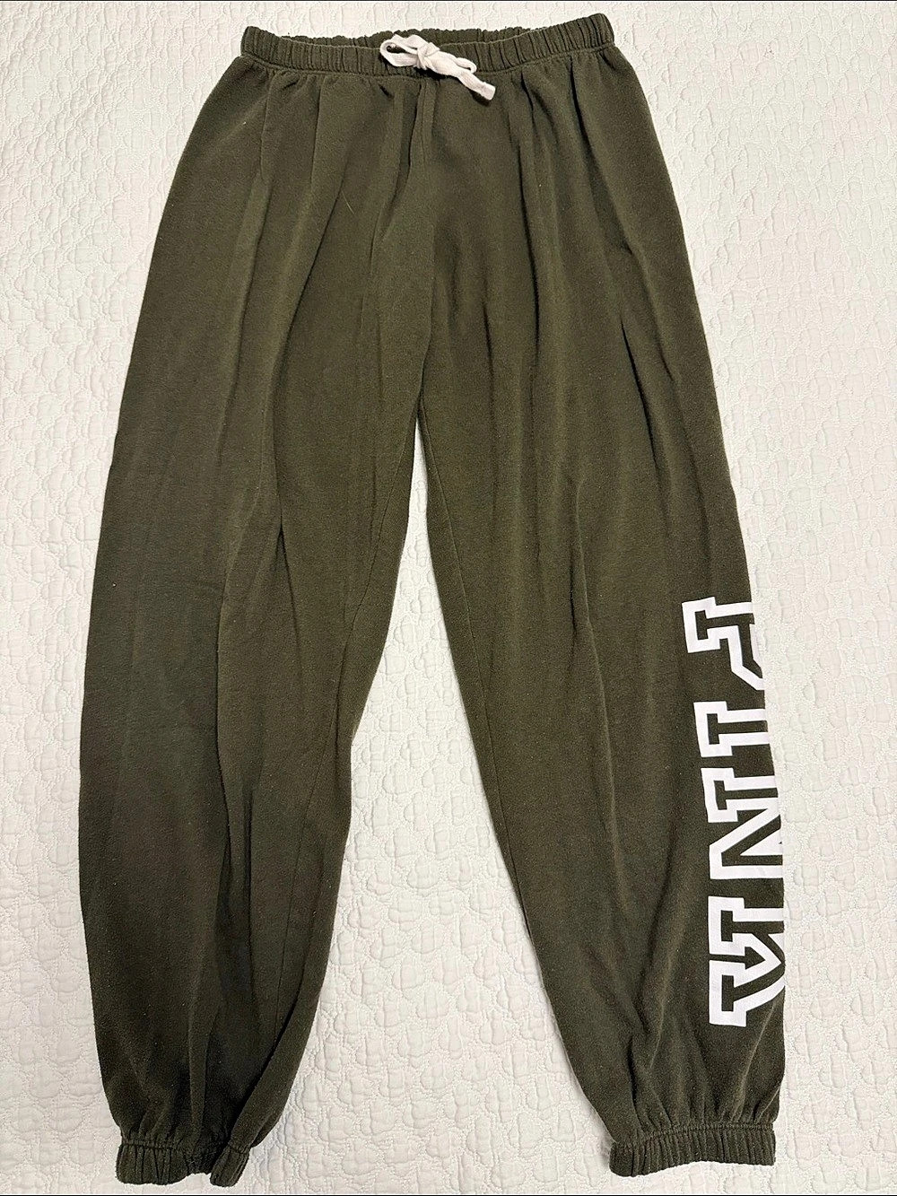 PINK Jogger Sweatpants in Green